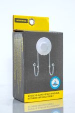 Cuier cu doua carlige , TRENDY’S, 5238, trendysanitary.ro