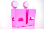 Suport accesorii multifunctional , roz, TRENDY’S, 1159, trendysanitary.ro