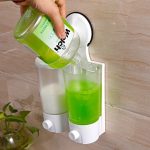 Dispenser sapun lichid , dublu , prindere cu ventuza, 2670, trendysanitary.ro