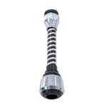 Perlator baterie , mobil , negru , TRENDY’S, 2016, trendysanitary.ro