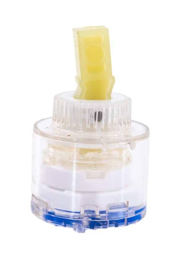 Cartus ceramic, baterie monocomanda , 40mm alb, 6091, trendysanitary.ro