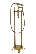 Baterie cada freestanding ,TRENDY’S, bronz antichizat cu broderie, 4086, trendysanitary.ro