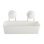 Etajera baie TRENDY’S, prindere cu ventuze , alb, 3297, trendysanitary.ro