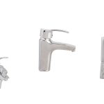 Set baterii,cada ,lavoar si lebada, TRENDY’S, crom lucios, 8822, trendysanitary.ro