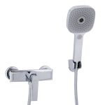 Baterie dus TRENDY’S, desing slim, 8634, trendysanitary.ro