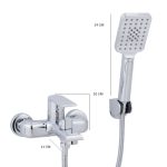 Baterie cada, TRENDY’S, 6716, trendysanitary.ro