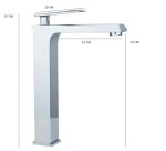 Baterie lavoar, montare pe blat langa lavoar, 8826, trendysanitary.ro