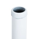 Prelungire coloana dus TRENDY’S,alb Lucios 22.5 cm, 3302, trendysanitary.ro