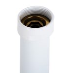 Prelungire coloana dus TRENDY’S,alb Lucios 22.5 cm, 2459, trendysanitary.ro