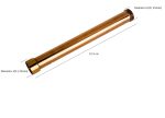 Prelungire coloana dus TRENDY’S, rose-gold 22.5 cm, 2229, trendysanitary.ro