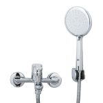 Baterie cada TRENDY’S, pipa fixa, 6850, trendysanitary.ro