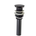 Baterie lavoar TRENDY’S ,montare pe blat, black-jade antichizat cu ventil evacuare lavoar fara prea plin, 632, trendysanitary.ro