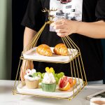 Tava fructe, cu doua nivele, alb, 9794, trendysanitary.ro