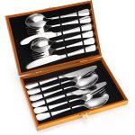 Set 12 tacamuri, din inox, TRENDY S, 4644, trendysanitary.ro