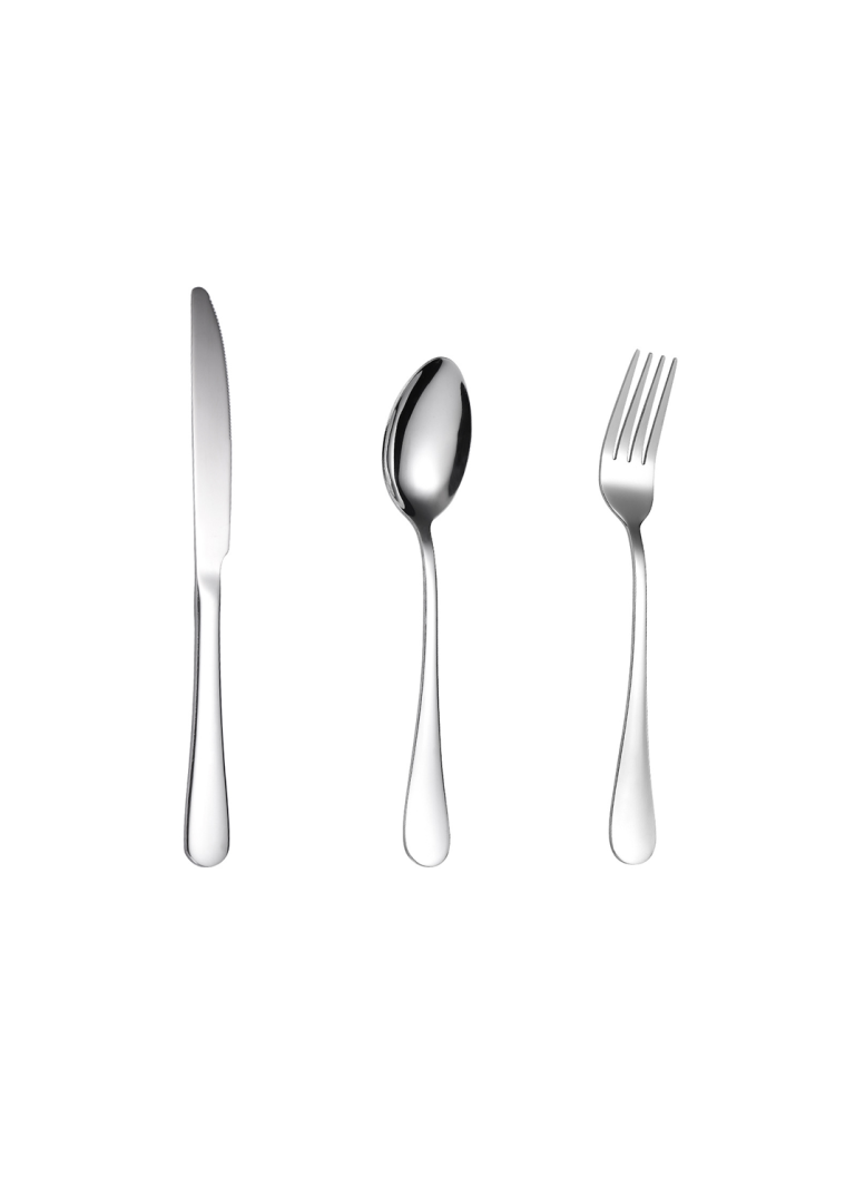Set 12 tacamuri, din inox, TRENDY S, 2609, trendysanitary.ro