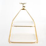 Tava fructe, cu doua nivele, alb, 9281, trendysanitary.ro