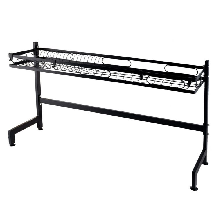 Suport vesela cu un nivel deasupra chiuvetei, negru 55X28X 62 CM, 3890, trendysanitary.ro