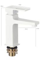Baterie lavoar TRENDY’S, montare chiuveta baie, 4055, trendysanitary.ro