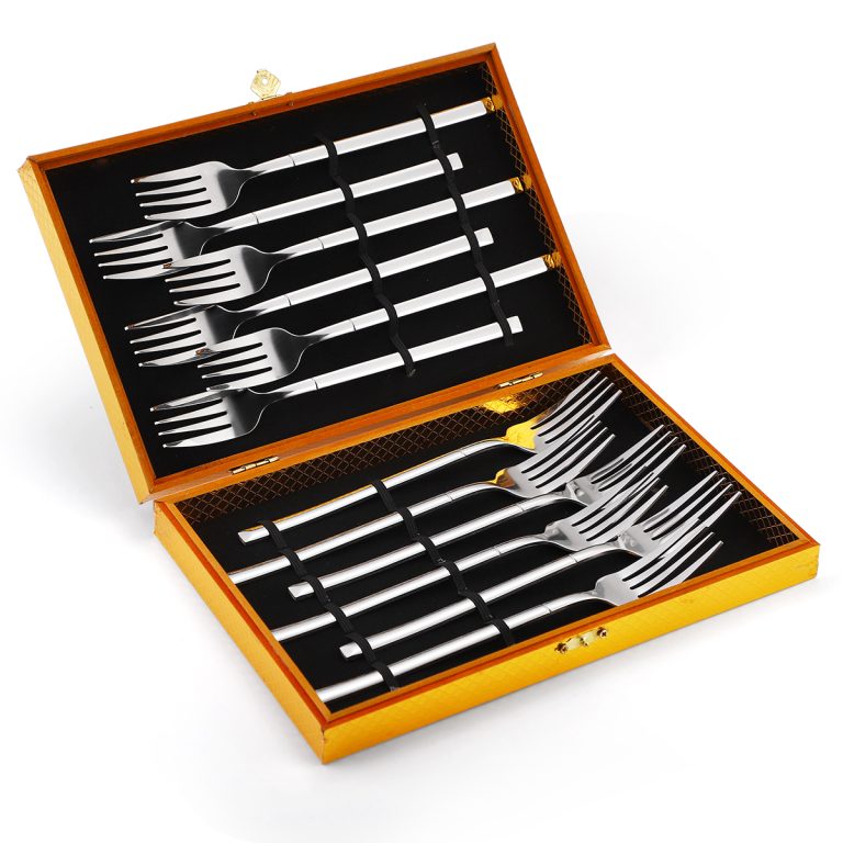 Set 12 furculite, stainless stel, TRENDY’S, 8101, trendysanitary.ro