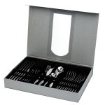 Set 24 tacamuri,stainless stell,pentru 6 persoane,RAWI-001,crom, 4015, trendysanitary.ro