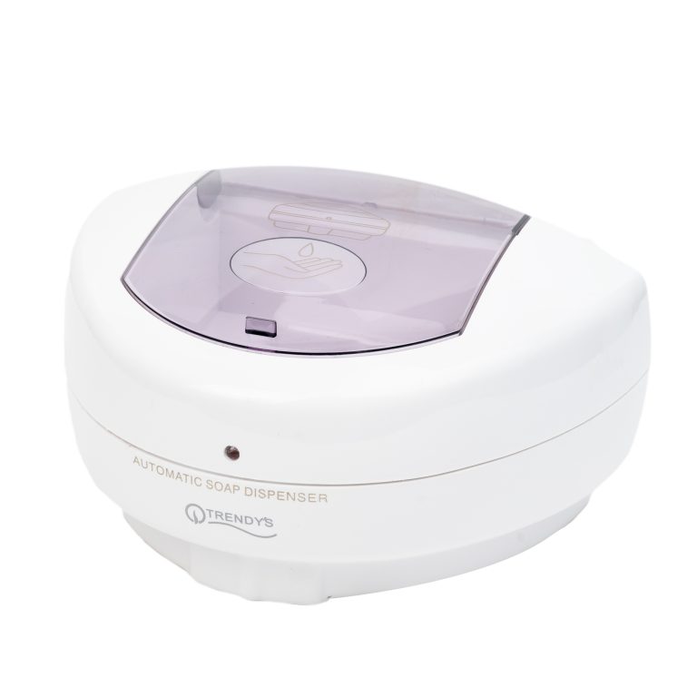 Dispenser sapun lichid TRENDY’S,cu senzor 500 ml, alb, 9755, trendysanitary.ro