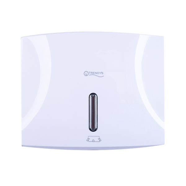 Dispenser ,TRENDY’S, servetele pliate jumbo, alb, 2087, trendysanitary.ro