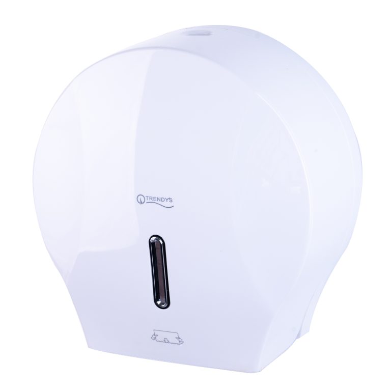 Dispenser hartie igienica,TRENDY’S, jumbo alb, 1103, trendysanitary.ro