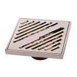 Sifon pardoseala 10×10 cm, iesire pe 40 mm, gold, 8588, trendysanitary.ro