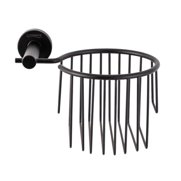 Suport uscator par ,TRENDY’S, negru Mat, 5375, trendysanitary.ro