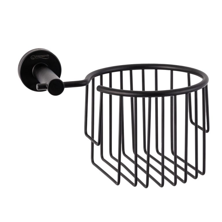 Etajere baie, Suport uscator par ,TRENDY’S, negru Mat, trendysanitary.ro