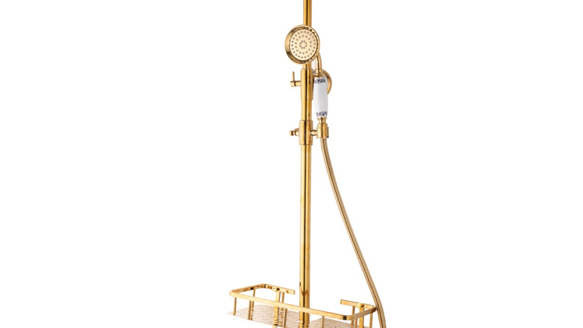 Trendy Sanitary - Coloana dus trei functii, cu broderie ceramica