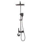 Coloana de dus TRENDY’S, cu patru functii si functie de bideu integrata, gri, 7523, trendysanitary.ro