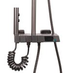Coloana de dus TRENDY’S, cu patru functii si functie de bideu integrata, gri, 1480, trendysanitary.ro