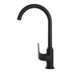 Baterie bucatarie lebada negru Mat, 6163, trendysanitary.ro
