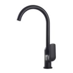 Baterie bucatarie lebada negru Mat, 99, trendysanitary.ro