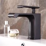 Baterie lavoar negru antichizat, 8021, trendysanitary.ro