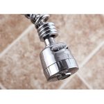 Baterie Bucătărie Cromată – Pară de Duș Extractabilă, 1259, trendysanitary.ro