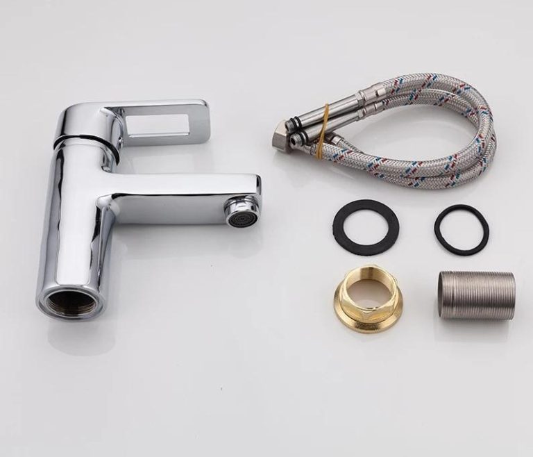 Baterie cada, Set baterie lavoar pipa fixa + baterie cada pipa lunga mobila TRENDY S, trendysanitary.ro