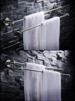 Port prosop dublu inox satinat, 2256, trendysanitary.ro