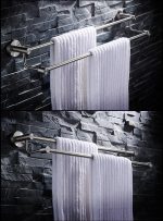 Port prosop dublu inox satinat, 392, trendysanitary.ro