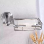 Suport sapun  inox satinat TRENDY S, 9355, trendysanitary.ro