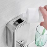 Dispenser detergent lichid 800ml  inox satinat antivandalism inchidere cheie, 2846, trendysanitary.ro