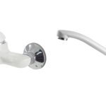 Set baterie cada pipa scurta si baterie bucatarie pipa lunga mobila alb Mat TRENDY S, 740, trendysanitary.ro