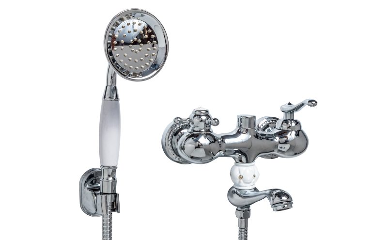 Baterie cada, Baterie Cadă Fixare Perete White-Crom TRENDY S, trendysanitary.ro