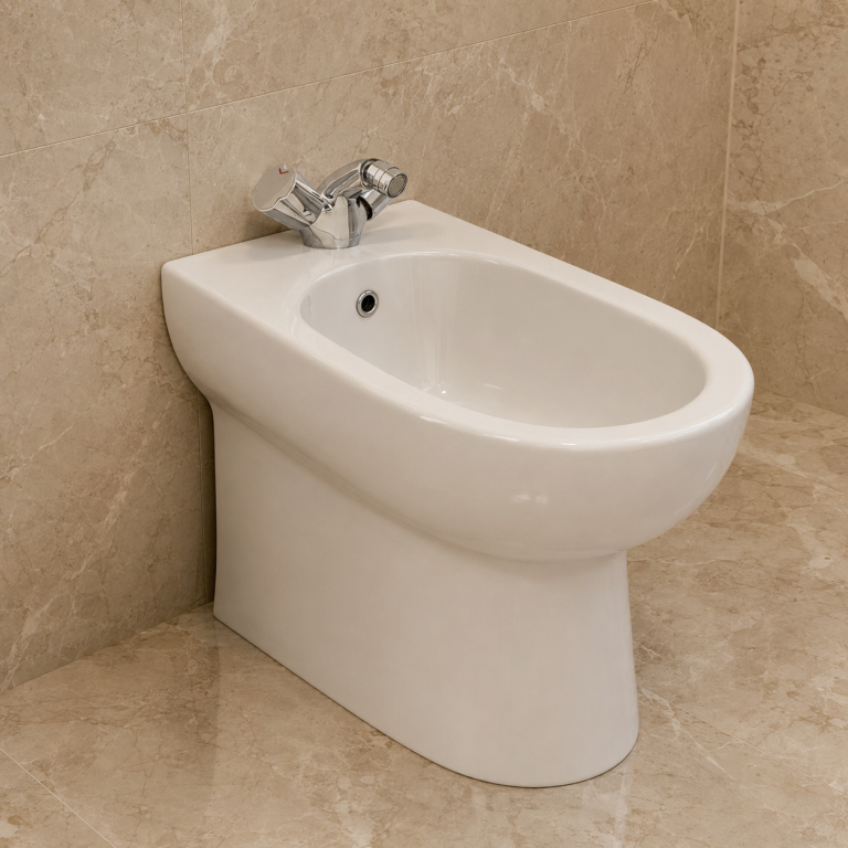 Baterii bideu, Baterie bideu HANBA, finisaj crom lucios, trendysanitary.ro