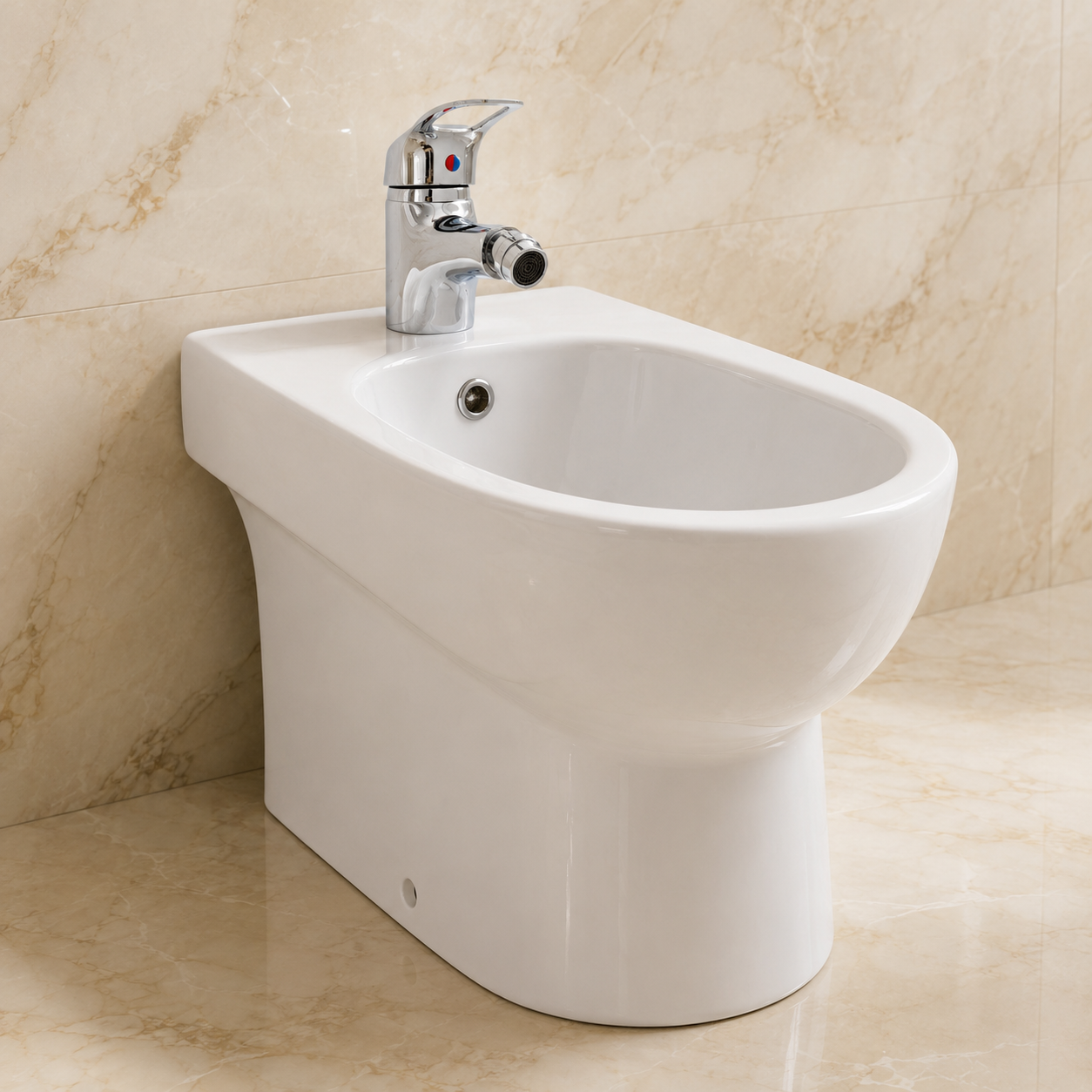 Baterie bideu, crom lucios, 6345, trendysanitary.ro