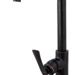 Baterie bucatarie TRENDY S , montare chiuveta bucatarie , negru antichizat, 9993, trendysanitary.ro