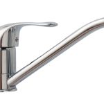 Baterie bucătărie TRENDY’S, pipa lungă mobilă, 9838, trendysanitary.ro