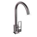 Baterie bucatarie TRENDY’S, tip lebada, gri, 5166, trendysanitary.ro