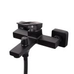 Baterie cadaTRENDY’S, slim design rectangular, negru, 9062, trendysanitary.ro